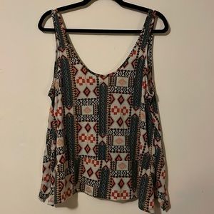 H&M Conscious Geometric Sleeveless Top​​​​